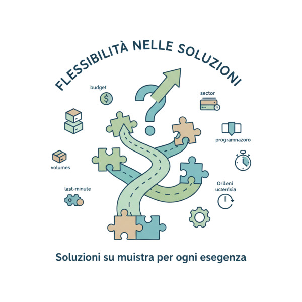 Infografica flessibilità delle soluzioni